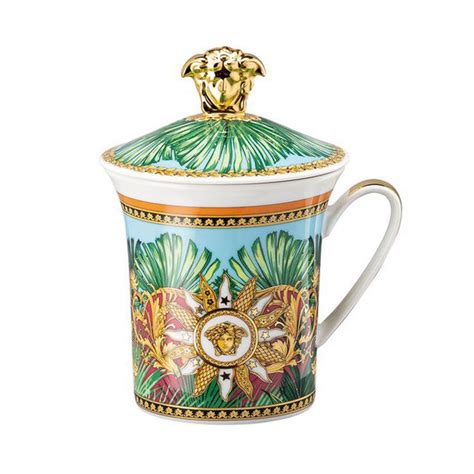 versace rosenthal 25 years jungle|rosenthal Versace mugs.